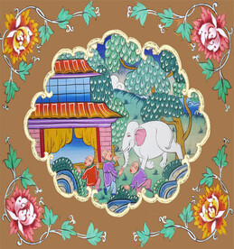 藏式柜子图案 