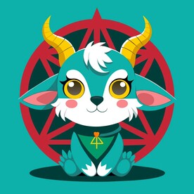 可爱的小羊