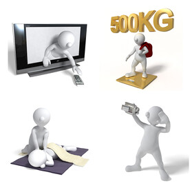高清3D小人图片素材