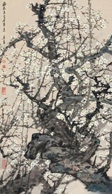 国画梅花