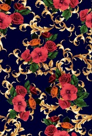 玫瑰花纹