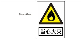 当心火灾