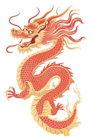手绘龙