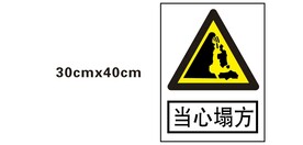 当心塌方