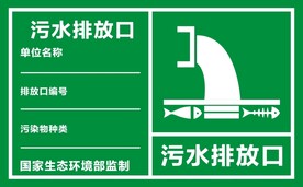 污水排放口