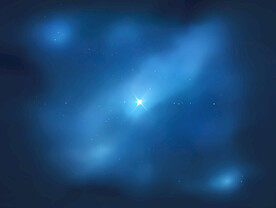 蓝色星空背景底纹设计素材