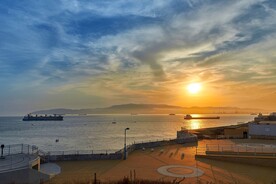 日落夕阳图片