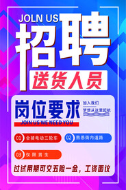 招聘海报