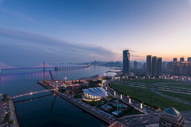城市建筑夜景图片