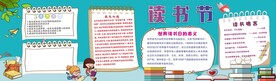 读书展板  阅读海报 