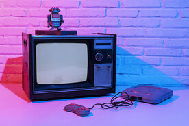 复古老电视  
