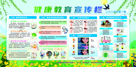 健康宣传栏第一期