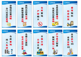 工厂企业仓库管理标语