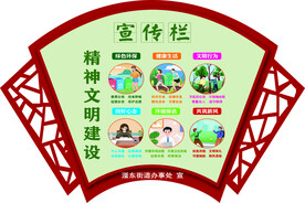 精神文明宣传栏