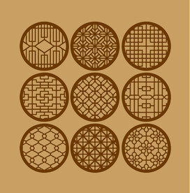圆形窗格
