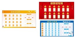 销售冠军版 明星主管榜 销售企