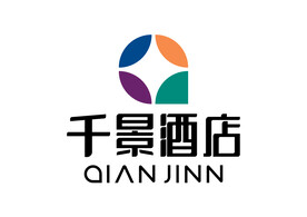 千景酒店 LOGO 标志