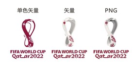 22年卡塔尔世界杯logo