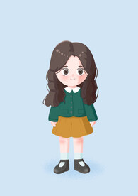 可爱小女孩