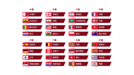 2022卡塔尔世界杯32强