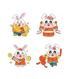 新年兔子