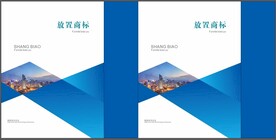 蓝色科技手提袋