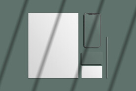 文件办公用品展示样机 