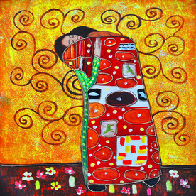 民族美女艺术油画装饰画
