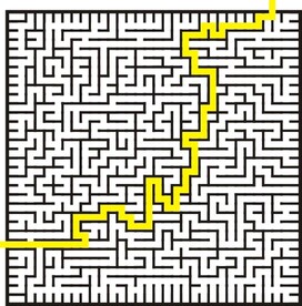 迷宫带路线