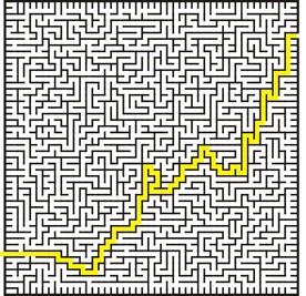 迷宫带正确路线