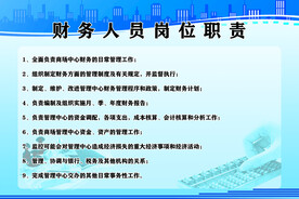 财务人员岗位职责