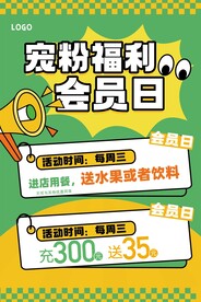 会员海报