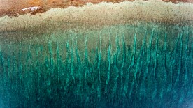 水中沙滩纹理