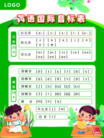 英语国际音标表