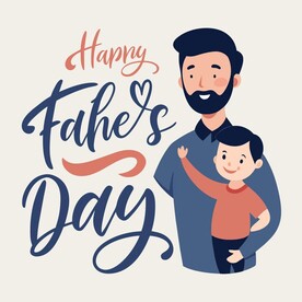 父亲节英文单词艺术字