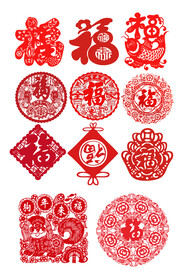 福字窗花