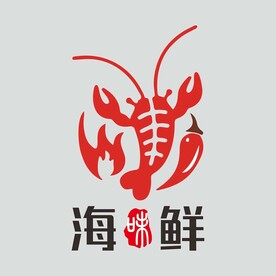 海鲜标志