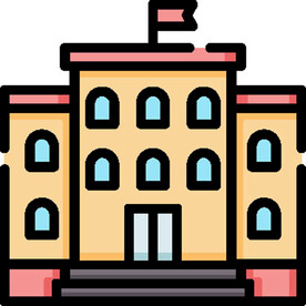 学校教育图标         