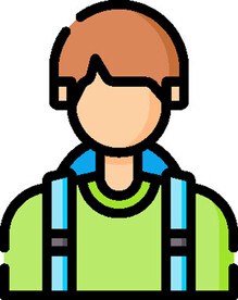 学校教育图标         