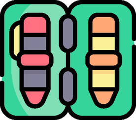 学校教育图标         