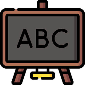 学校教育图标         