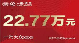 一汽大众车顶牌