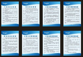 物业制度牌