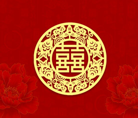 结婚背景墙