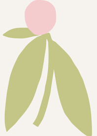 手绘植物装饰画
