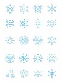 雪花素材