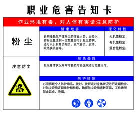 职业危害告知卡