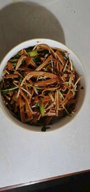 炒豆皮