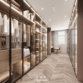 衣帽间效果图