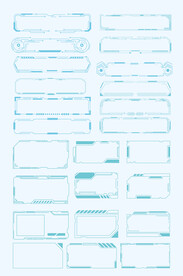 科技边框装饰框